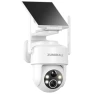 Thumbnail Solar Security Camera Wireless Outdoor — Dome Surveillance Cameras, ZUMIMALL