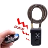 Thumbnail Bike Lock with Remote Control and Anti-Theft Vibration Alarm — Cable, Mengshen