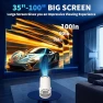 Thumbnail Mini Projector with Auto Keystone and 180° Rotation — Home Theater Projectors, coolid