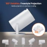 Thumbnail Mini Projector with WiFi and Bluetooth — Home Theater Projectors, WISHOLY