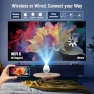 Thumbnail Mini Projector with WiFi and Bluetooth — Home Theater Projectors, Pisodawn