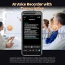 Thumbnail Voice Recorder with AI Transcription, Summarization, and Translation — Language Translators, HUREWA