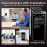 Thumbnail Voice Recorder with AI Transcription, Summarization, and Translation — Language Translators, HUREWA