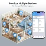 Thumbnail WiFi Water Leak Detectors with App Alerts and Sound Alarm — Water Leak Detection Systems, TECKNET