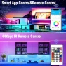 Thumbnail 100ft Color Changing LED Strip Lights Kit with Remote and App Control — LED Strips, VOLIVO