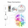 Thumbnail 100ft Color Changing LED Strip Lights Kit with Remote and App Control — LED Strips, VOLIVO