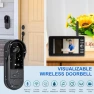 Thumbnail Doorbell Camera with Monitor — Smart Home Security, TKMARS