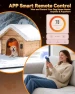 Thumbnail Heater with Thermostat and Smart App Remote — Portable Heating Solutions, SwSun
