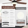 Thumbnail Smart Ceiling Fan with Light — Ceiling Fans & Accessories, Roomratv
