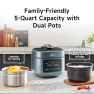 Thumbnail 8-in-1 Electric Pressure Cooker with Dual Pots — Electric Pressure Cookers, Midea
