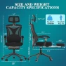 Thumbnail Ergonomic Office Chair with Footrest — Desk Chairs, CYKOV