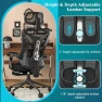 Thumbnail Ergonomic Office Chair with Footrest — Desk Chairs, CYKOV