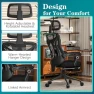 Thumbnail Ergonomic Office Chair with Footrest — Desk Chairs, CYKOV