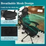Thumbnail Ergonomic Office Chair with Footrest — Desk Chairs, CYKOV