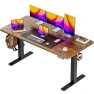 Thumbnail Large Electric Standing Desk — Mounts, Huuger