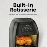 Thumbnail Multifunctional Digital Air Fryer with Rotisserie, Dehydrator, and Convection Oven — Air Fryers, Chefman