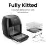 Thumbnail Multifunctional Digital Air Fryer with Rotisserie, Dehydrator, and Convection Oven — Air Fryers, Chefman
