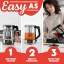 Thumbnail Programmable Digital Glass Kettle — Kettles & Tea Machines, Gourmia