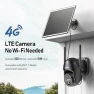 Thumbnail 4G LTE Cellular Solar Security Camera — Outdoor Security Cameras, SEHMUA