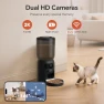 Thumbnail Automatic Cat Feeder with Dual HD Camera and Interactive Toy — Smart Pet Feeders, Centvicam