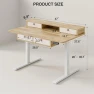 Thumbnail Electric Standing Desk with 4 Drawers and Storage Shelf — Office, Grandder