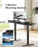 Thumbnail Electric Standing Desk with Drawers — Monitor Stands, HUANUO