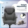 Thumbnail Executive Office Chair with Ergonomic Support and Adjustable Features — Desk Chairs, Serta