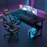 Thumbnail Gaming Chair with Footrest and Massage Lumbar Support — Gaming Chairs, DL-win