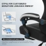 Thumbnail Gaming Chair with Pocket Spring Cushion, Linkage Armrests, and Footrest — Desk Chairs, GTPLAYER