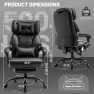 Thumbnail Massage Office Chair with Foot Rest — Desk Chairs, BLISNEST