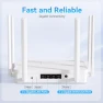 Thumbnail WiFi 6 Router with 6 High-Gain Antennas — Routers, BLIYEE