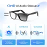 Thumbnail AI Glasses with ChatGPT Assistant, Real-time Translation, and Open-Ear Audio — Smart Glasses, GetD