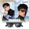 Thumbnail AI Glasses with ChatGPT Assistant, Real-time Translation, and Open-Ear Audio — Smart Glasses, GetD