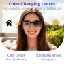 Thumbnail AI Smart Glasses with 8MP Camera, 4K Video, Bluetooth Audio, and Photochromic Lenses — Smart Glasses, KWENRUN