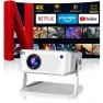 Thumbnail Mini Projector with WiFi 6 and Bluetooth 5.2 — Home Theater Projectors, Phigeek