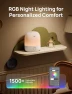 Thumbnail Cool Mist Humidifier with RGB Night Light and Sleep Trainer — Air Moisturizers, Dreo