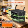 Thumbnail Electric Garage Heater with WIFI, Remote, and ECO Mode — Portable Kerosene Heaters, Riseon