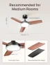 Thumbnail Smart Ceiling Fan with Lights — Ceiling Fans, Dreo