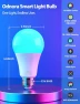 Thumbnail Smart Light Bulbs, Color Changing, 4 Pack — Incandescent, Odnora