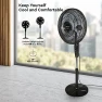 Thumbnail Smart WiFi Oscillating Stand Fan — Stand Fans, Comfort Zone