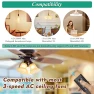 Thumbnail Universal Ceiling Fan Remote Control Kit — Ceiling Fan Wall Controls, Breeze Bay