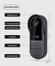 Thumbnail Wireless Doorbell Camera with Screen — Security Cameras, Winnes