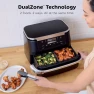 Thumbnail 6-in-1 FlexBasket Air Fryer with 7-QT MegaZone and Basket Divider — Air Fryers, Ninja