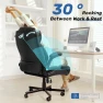 Thumbnail Big and Tall Office Chair with Inflatable Lumbar Support — Desk Chairs, Sofetura