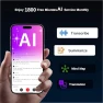 Thumbnail Mini AI Voice Activated Recorder with Transcription to Text — Voice Recognition & Productivity Software, FOCASE REC