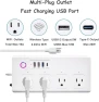 Thumbnail Smart Power Strip Surge Protector with Fast Charge — Power Distribution Units, XENON