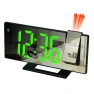Digital Alarm Clock with LED Display, Alarm Clock