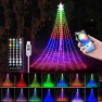 Smart Christmas Tree Topper Star with App-Controlled Lights and Waterfall Effect — Tree Toppers, Sole Street