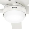 Thumbnail Indoor Ceiling Fan With Light, Remote, 60-inch, Fresh White, Casual-style — Ceiling Fans & Accessories, Hunter