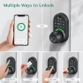 Thumbnail Keypad Smart Door Lock with Knob — Electromagnetic Security Locks, Yamiry